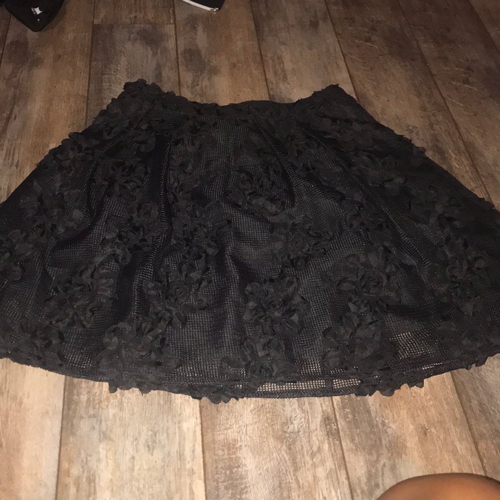 Black skirt